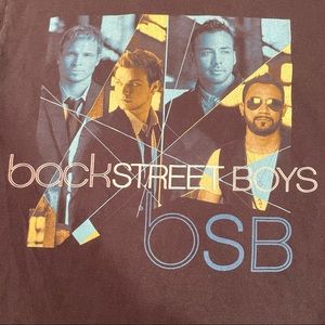 Backstreet Boys 2008 Unbreakable Tour T Shirt Size Medium